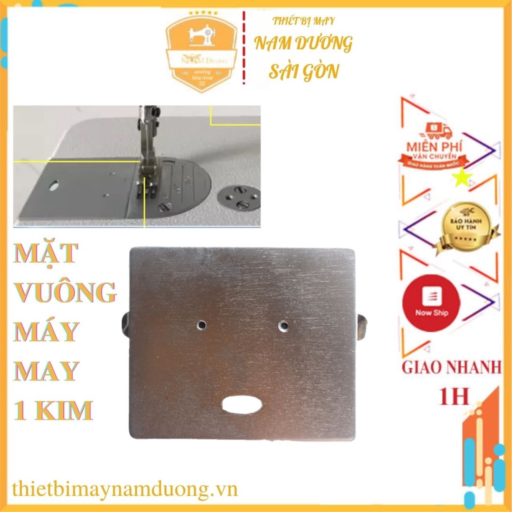 Mặt vuông máy may 1 kim công nghiệp