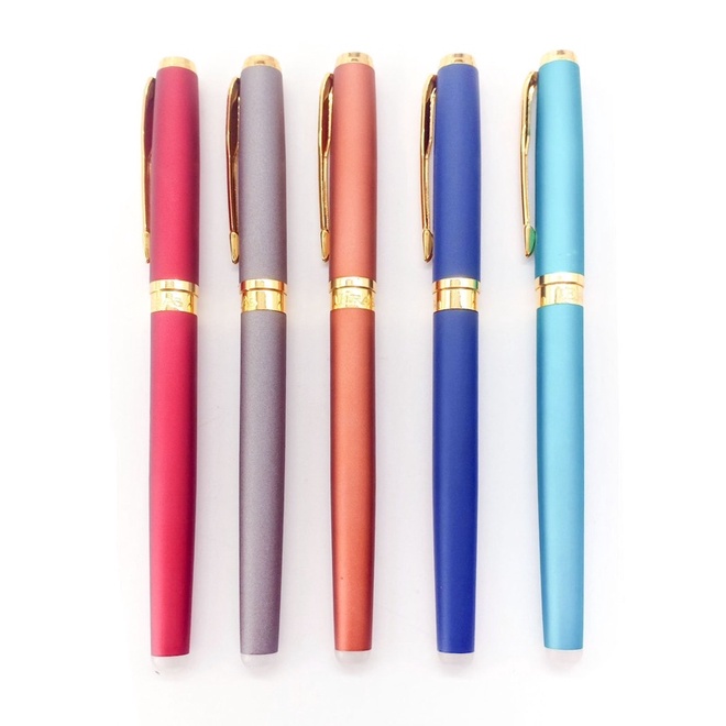 Bút máy kim tinh Eras E024 ngòi mài có đầu tẩy tặng ngòi tặng ống mực