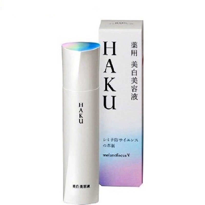 Serum dưỡng da giảm thâm nám Shiseido HAKU MelanoFocus V Medicated Whitening Serum 45g Nhật bản nội địa