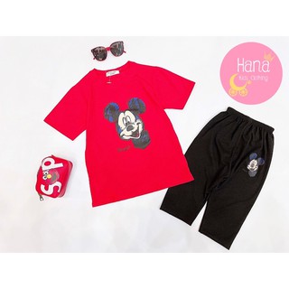 Set áo phông quần legging lỡ size đại hàng VNXK