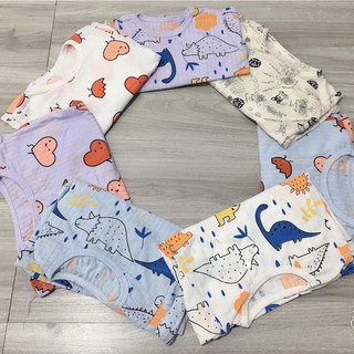 Bộ cotton giấy cho bé 7-17kg