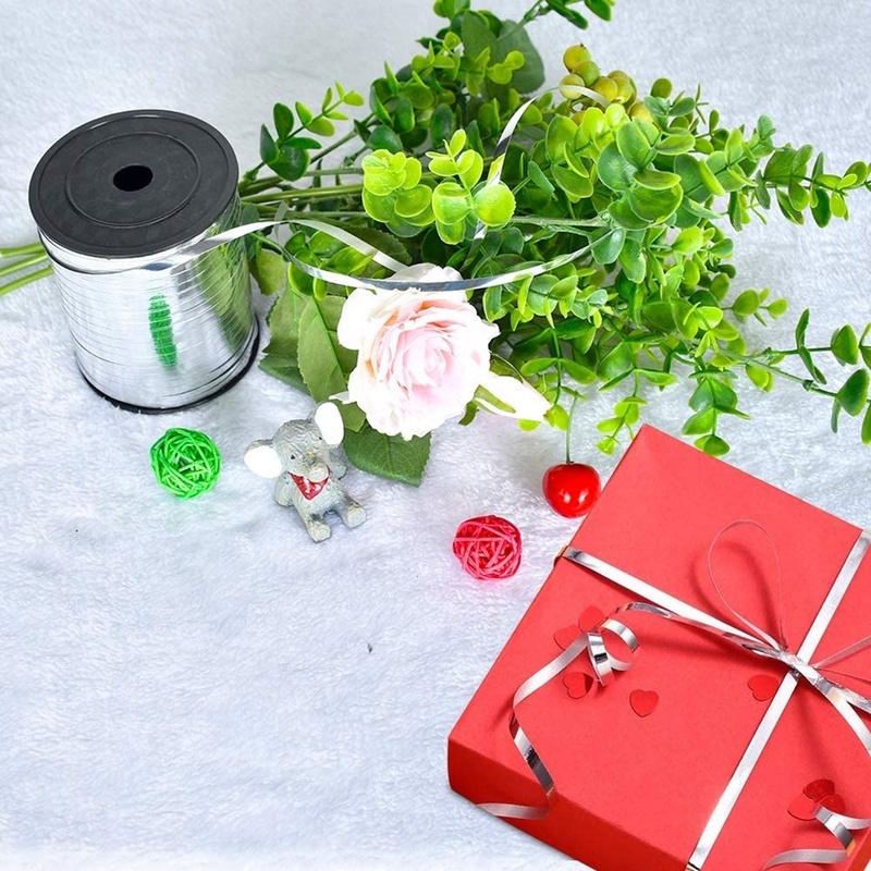 Cuộn Dây Ruy Băng Màu Laser 5mm Trang Trí Mới