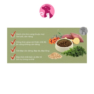 [SALE] [Tặng Voucher 50k] 6kg - Thức ăn cho chó Natural Core chay (túi nguyên NSX) - NK Hàn Quốc