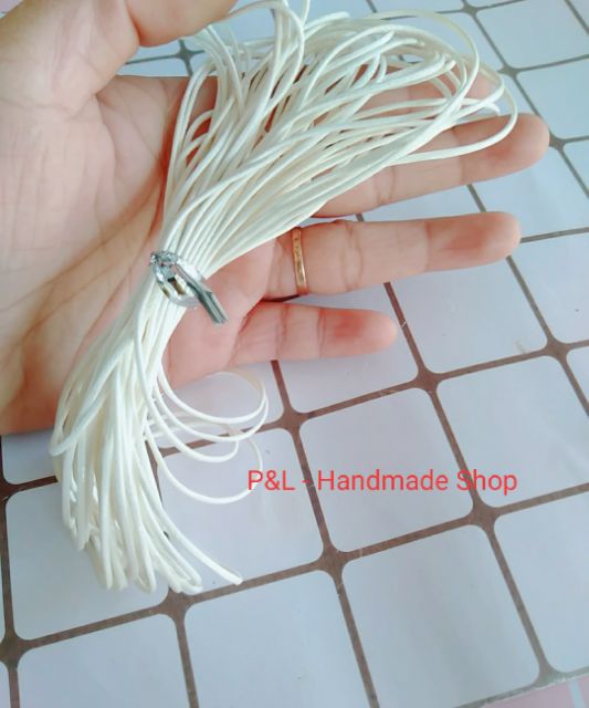 DÂY SÁP 1mm ĐỂ THẮT VÒNG TAY HANDMADE