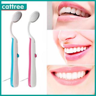 Dental Lighted Mirror LED Dentist Mirror Plastic Light