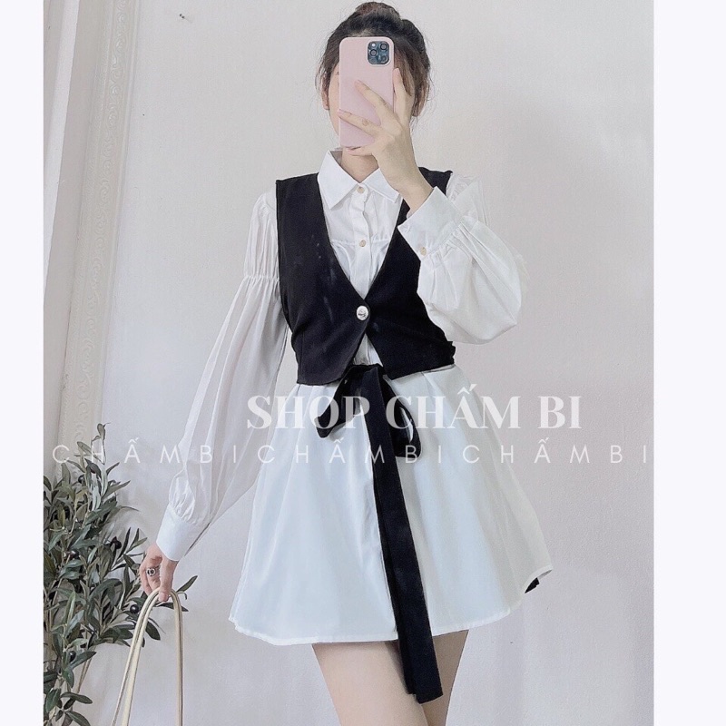 SET ÁO SƠ MI KÈM GILE