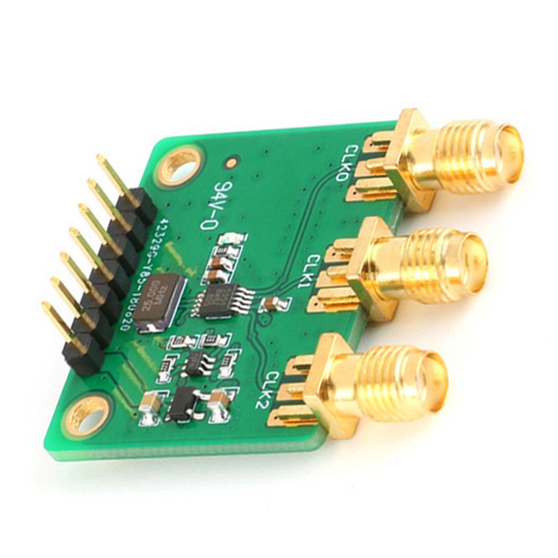 1 Mô Đun Phát Tín Hiệu Đồng Hồ 3 Kênh Si5351A 8KHz-160MHz (4 Lớp)