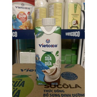 (1 thùng 12 hộp ) Sữa Dừa Vietcoco - 330ml