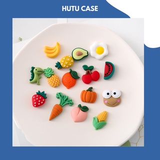 Charm Trang Trí  Ốp Điện Thoại /SLime / Mô Hình Chủ Đề Trái Cây Đủ Loại hutu case.