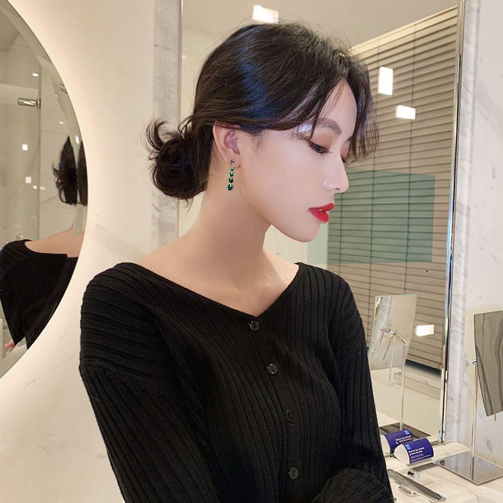 Bông Tai Dáng Dài Phong Cách Vintage Thời Trang Cho Nữ