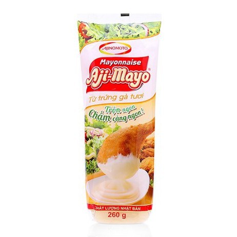 XỐT MAYONNAISE AJI-MAYO 130G - 260G