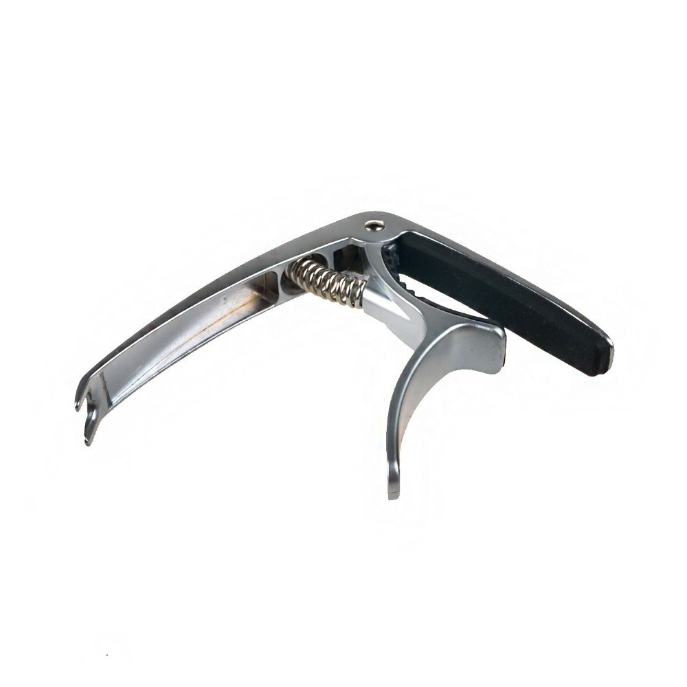 Kẹp capo chuyên dụng cho đàn ghi-ta thiết kế lò xo 2 chức năng cho đàn acoustic và cổ điển bằng thép