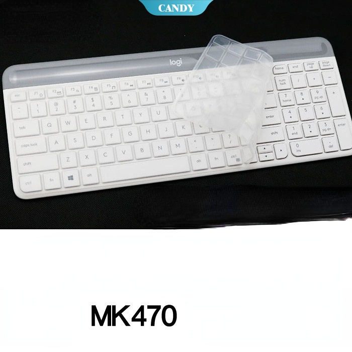 Miếng Dán Silicon Bảo Vệ Bàn Phím Cho logitech K580 K580 mk470 mk470