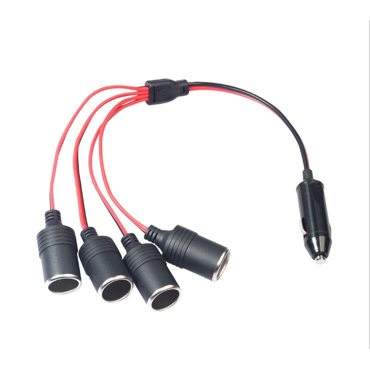 Cáp Chia Đầu Tẩu Sạc Trên Oto 1 Ra 2,3,4