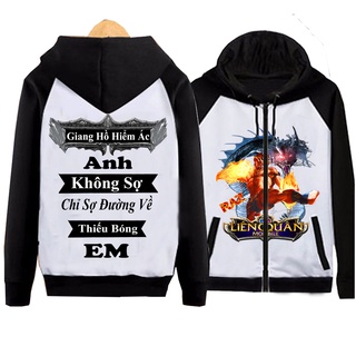 Áo khoác Liên Quân Mobile 1 thư pháp