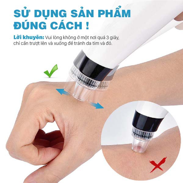 Máy Hút Mụn Cầm Tay Mini Haili Care Chính Hãng | BigBuy360 - bigbuy360.vn