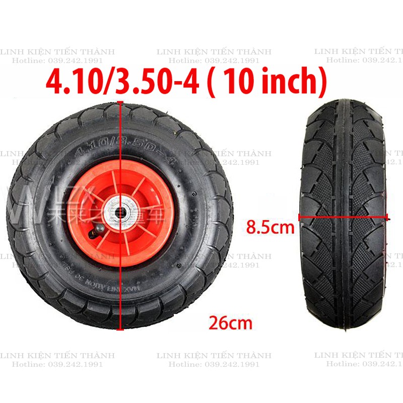 Bánh Hơi Xe Điện Trẻ Em 4.10/3.50-4