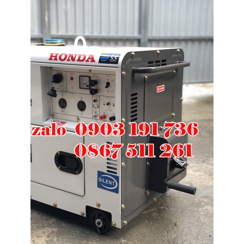 Máy phát điện Honda Thái Lan SD 8800EX- Thêm đề cót khi máy phát điện hết ắc quy