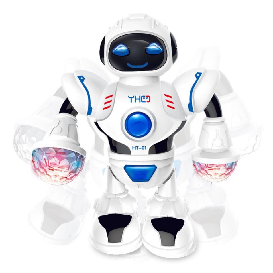 Đồ Chơi Trẻ Em Robot Biết Phát Sáng Và Nhảy Múa Theo Nhạc Cao Cấp
