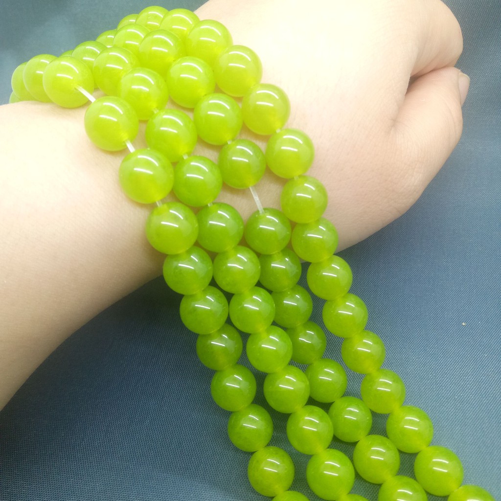 Chuỗi Hạt Đá Tự Nhiên 4-12mm Dùng Làm Đồ Trang Sức Thủ Công