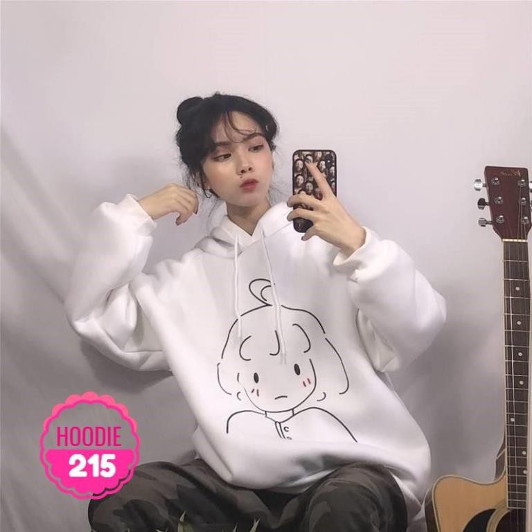 [Mã FAXANH1505 giảm 10K đơn 50K] ÁO HOODIE CÔ GÁI XINH XẮN AHD215 ⚡100% ẢNH THẬT⚡ HOODIE NAM NỮ | BigBuy360 - bigbuy360.vn
