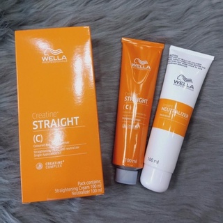 Bộ thuốc duỗi tóc Wella Straighten It 100mlx2