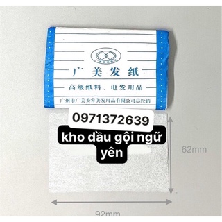 giấy uốn tóc dành cho uốn lạnh