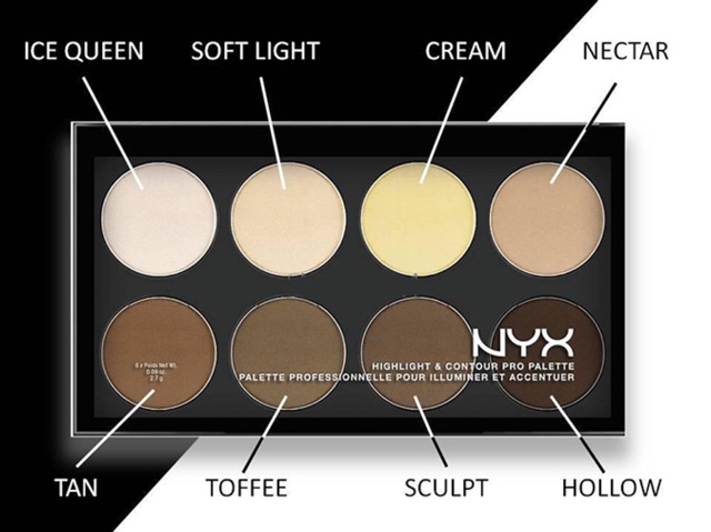 HIGHLIGHT & CONTOUR NYX PRO PALLETE