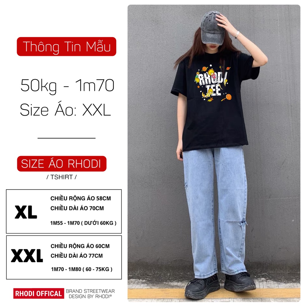 Áo thun local brand RHODI phông cổ tròn tay lỡ unisex nam nữ thế hệ genz tee bay