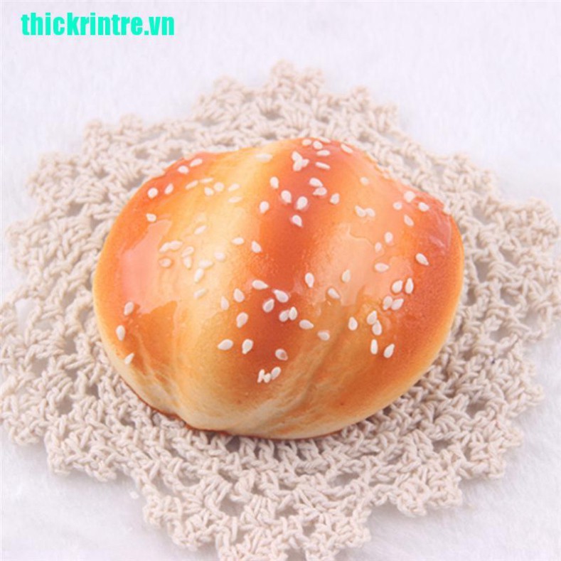 Đồ Chơi Bóp Squishy Hình Bánh Mì Dễ Thương 8cm