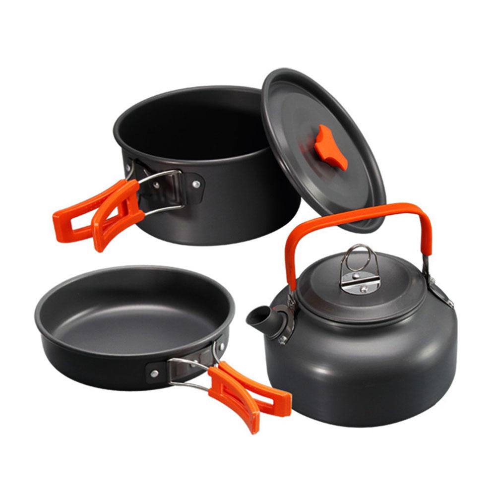 JONYE Chảo Chiên Bằng Hợp Kim Nhôm Tiện Dụng Khi Đi Cắm Trại