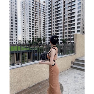 Đầm Body Hở Eo Viền (Đầm Viền)