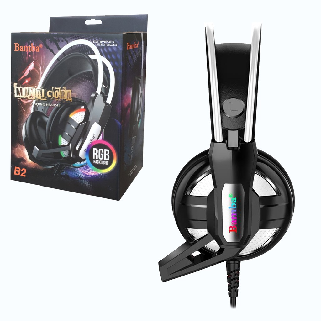 Tai nghe máy tính chuyên game có Led siêu đẹp - Headphone Game Led RGB