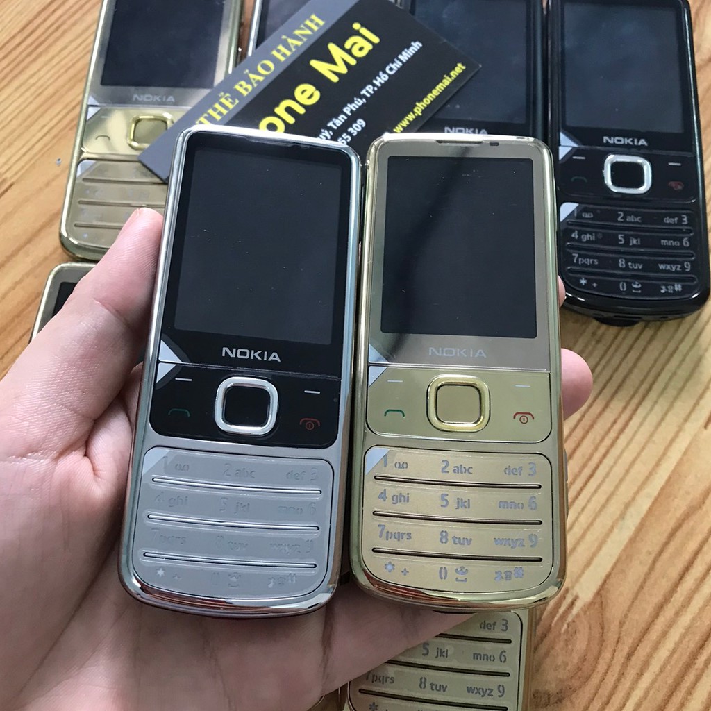 Điện thoại Nokia 6700 classic gold Máy gồm Sạc, Pin Bảo hành 12 tháng