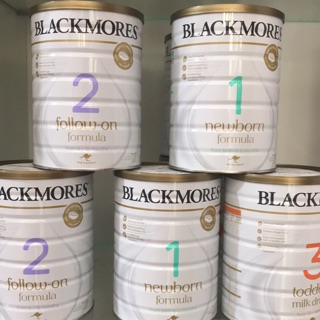 Sữa bột blackmore mẫu mới số 1 số 2 số 3