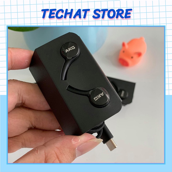 Tai Nghe Nhét Tai Chân 3.5 và Chân Type-C kèm núm phụ kiện