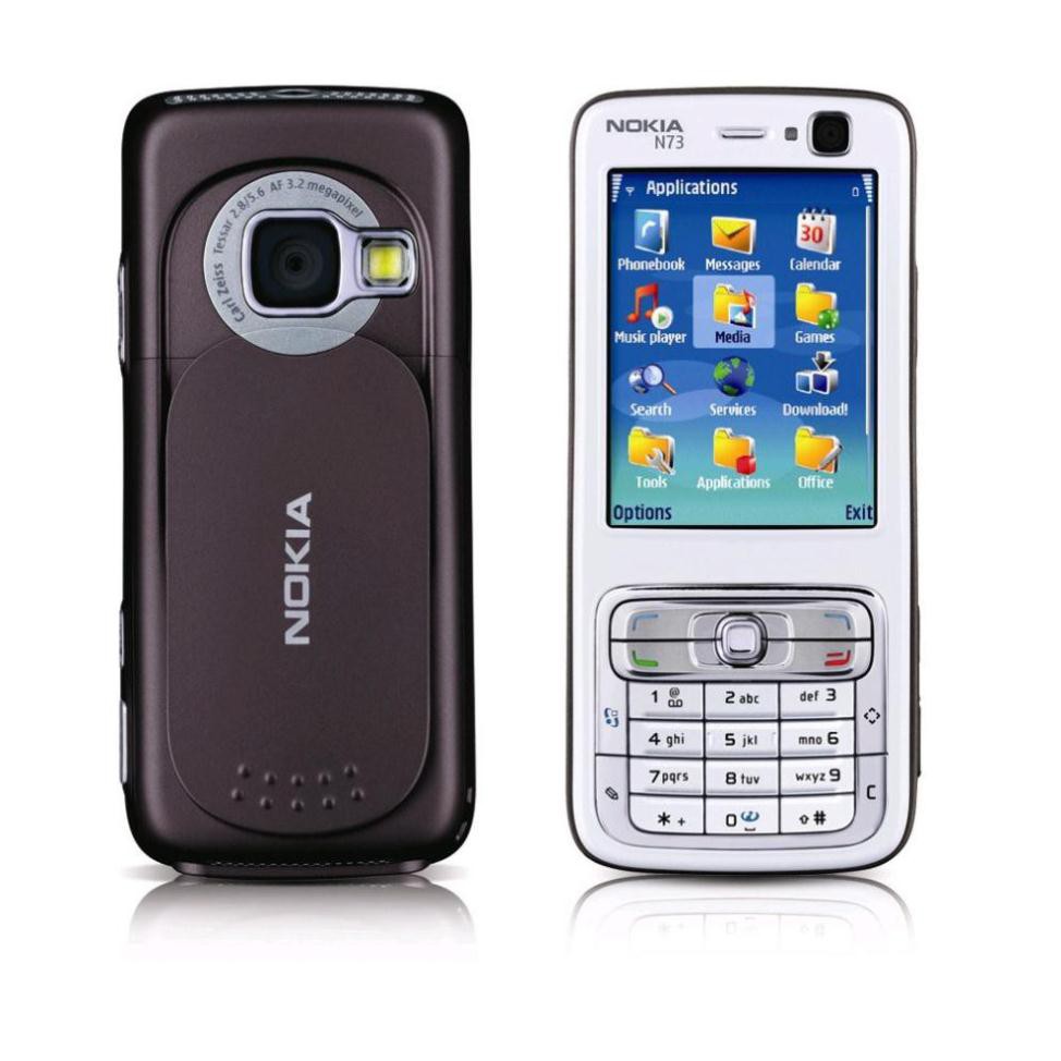 Điện Thoại Nokia N73 Chính Hãng Tặng Thẻ Nhớ Bảo Hành 12 Tháng