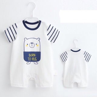 Body cotton hàng Quảng Châu cho bé trai, bé gái