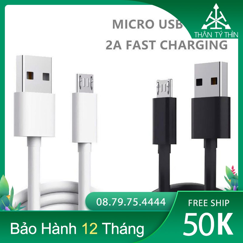 Cáp Sạc Nhanh USB Micro Chính Hãng SAMSUNG - Galaxy S,Note,A,J,F