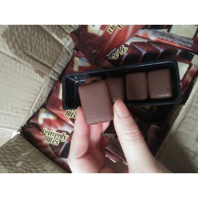 Kem viên vani vỏ socola giòn chính hãng king's Thái Lan Heavenly Bites