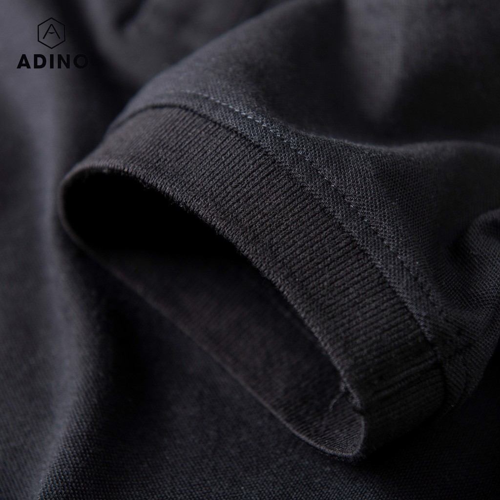 Áo Polo Nam Trơn ADINO Chất Cotton Cao Cấp Cổ Bẻ,Có Cổ Tay Lỡ 12 #polonam | BigBuy360 - bigbuy360.vn