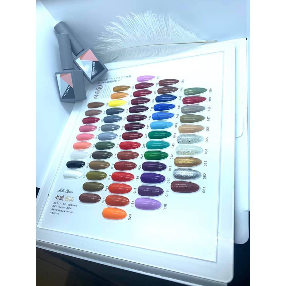 [Sơn Lẻ Từ 41-60]  Sơn Gel Vendeeni 60 màu,15ml - Set Sơn chọn lọc tone màu đẹp