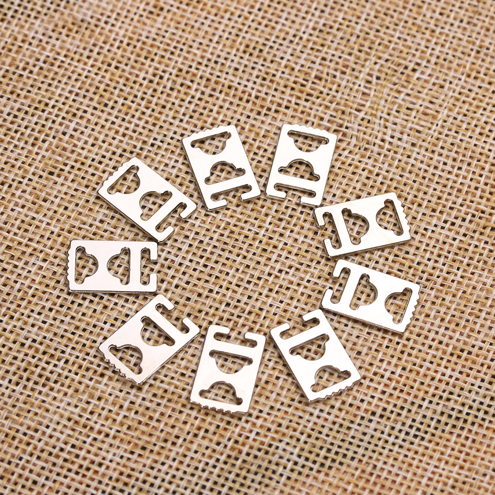 Set 4/8 Khóa Dây Giày Thể Thao Bằng Kim Loại Tiện Dụng