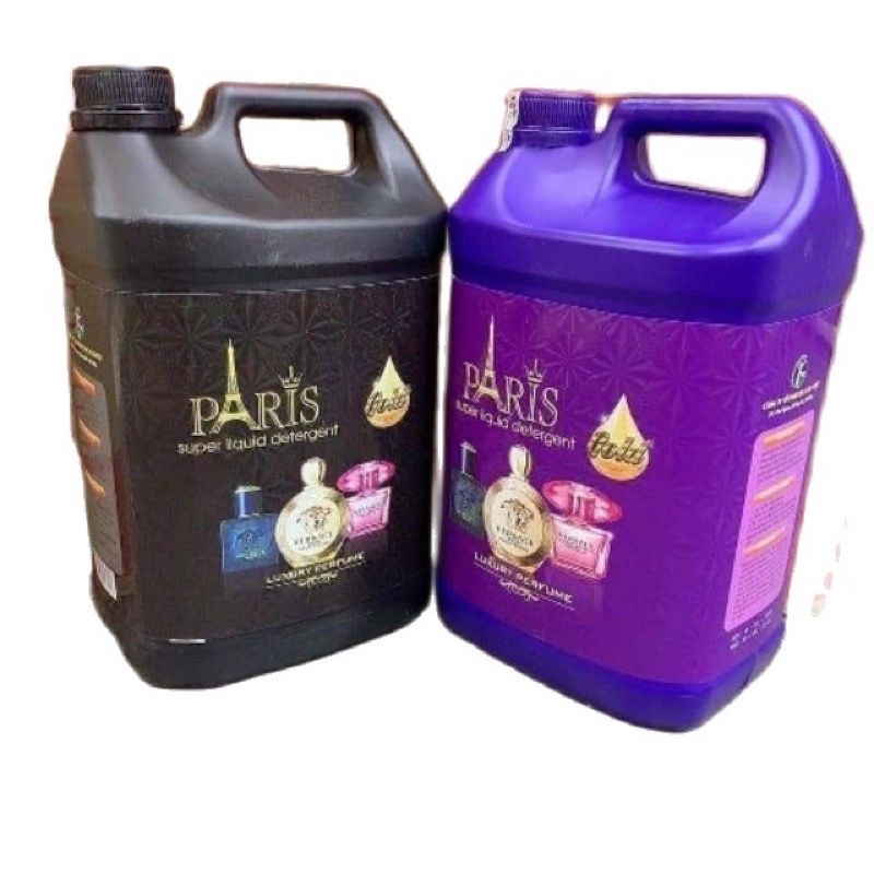 Nước giặt Paris 5000ml  thơm quyến rũ - giao màu ngẩu nhiên