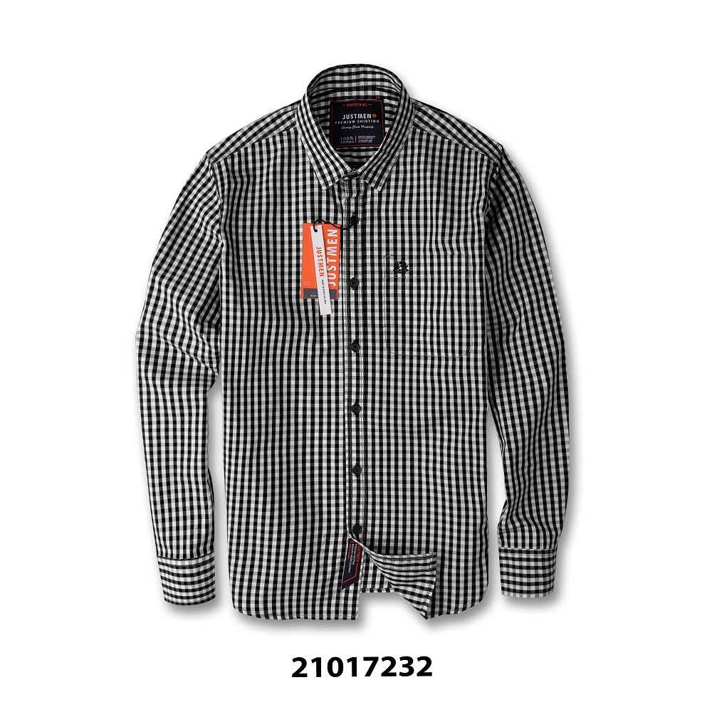 [Mã LT50 giảm 50k đơn 250k] Áo SơMi họa tiết caro trẻ trung Just Men | BigBuy360 - bigbuy360.vn