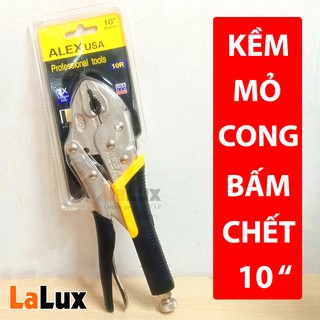 Kềm Bấm Chết LOẠI XỊN ALEX USA 10 inch - Kìm Bấm Chết Thép Mạ Crom Sáng Siêu Bền Không Rỉ 10R