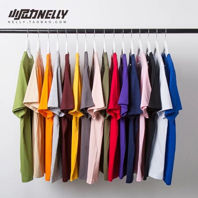 Áo phông trơn Nelly/ Tee trơn một màu Nelly