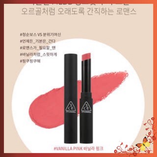 Son 3CE - Slim Velvet Lip Color #VANILLA PINK - Hồng Cam