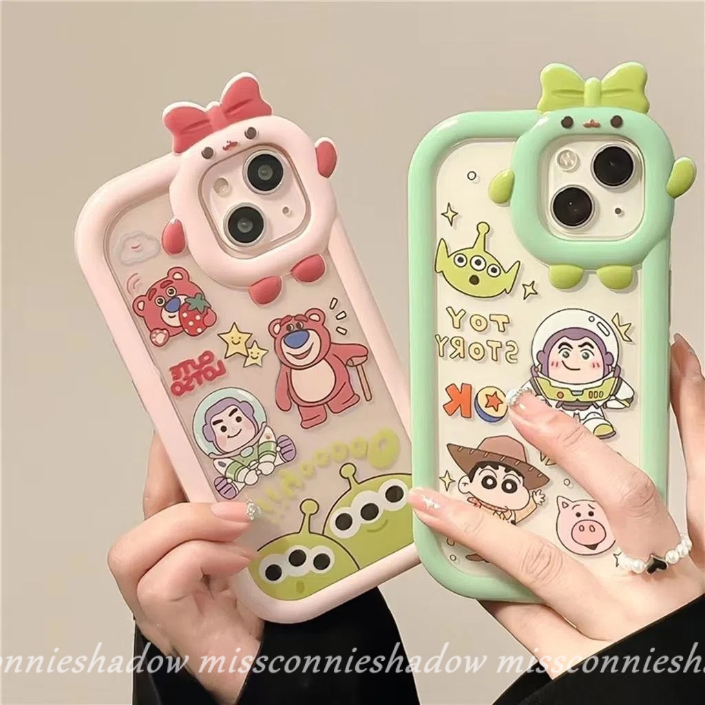 MissConnie Ốp Điện Thoại Họa Tiết Hoạt Hình Toy Story 3D Cho IPhone 6 6S 7 8 Plus XR 11 13 12 14 Pro MAX X XS MAX SE 2020