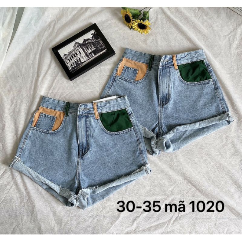 Quần Short Jeans Túi Màu Size lớn 30 đến 35 Ms 1020 | BigBuy360 - bigbuy360.vn